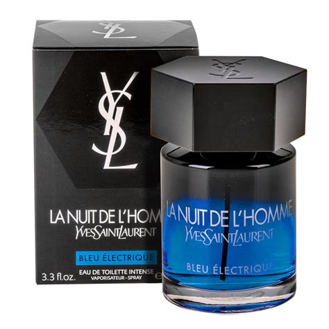 ysl la nuit de l'homme bleu electrique discontinued|ysl homme bleu électrique.